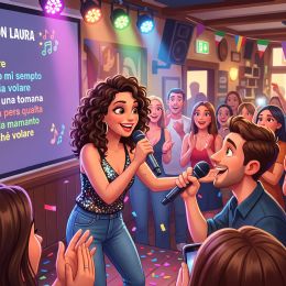 Karaoke con Laura