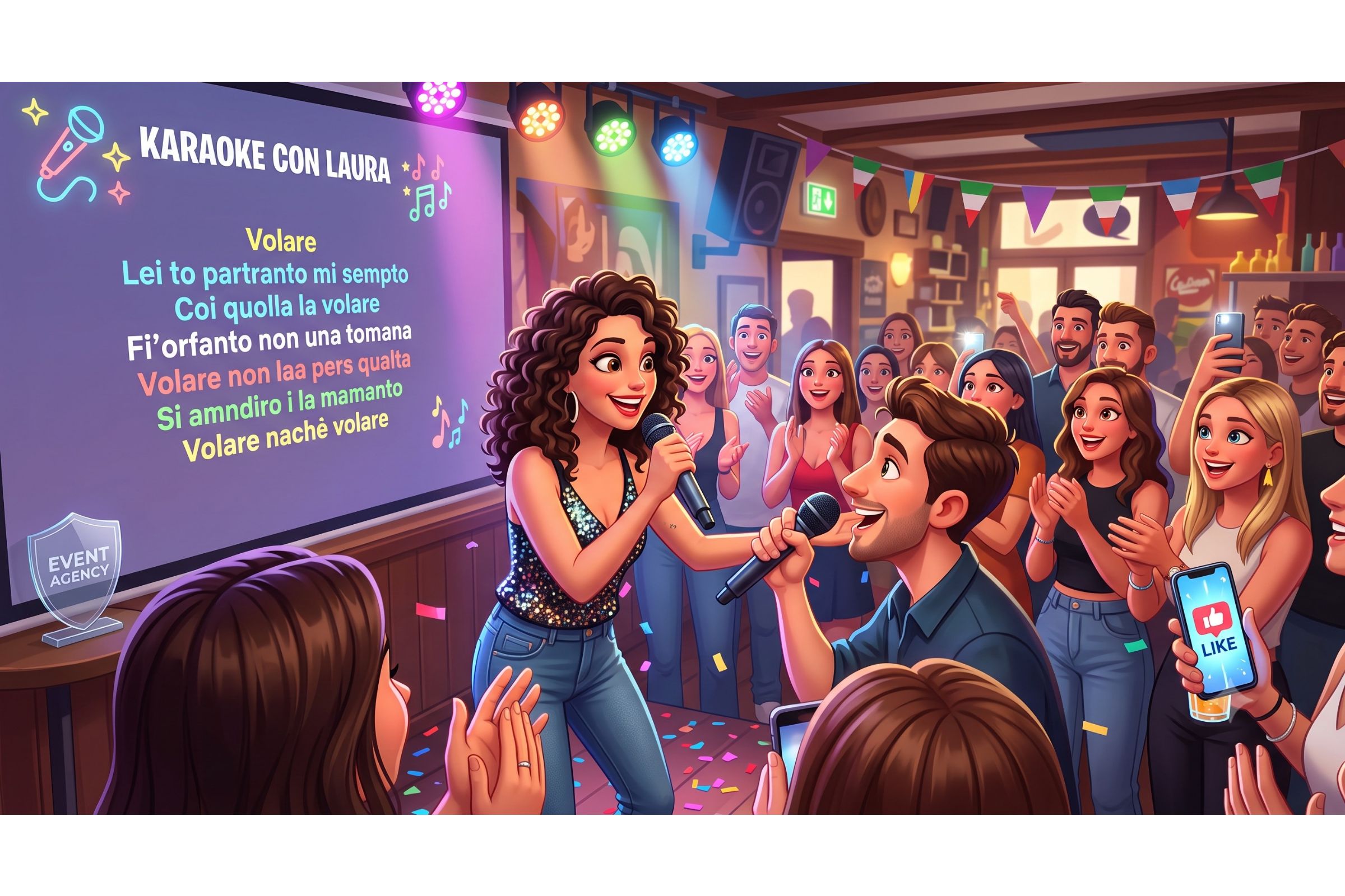 Karaoke con Laura
